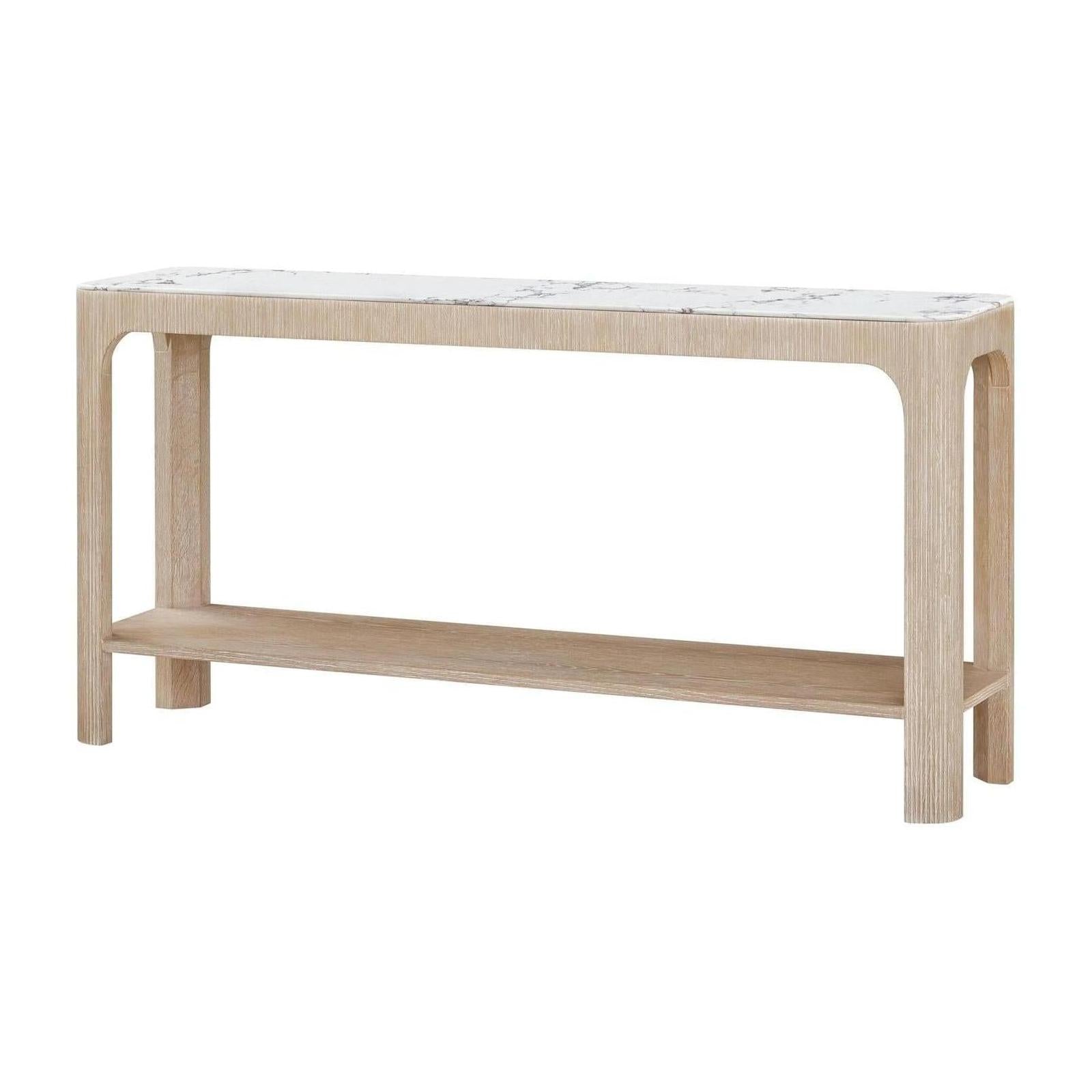 Theodore Alexander Horizon Quartz Console Table