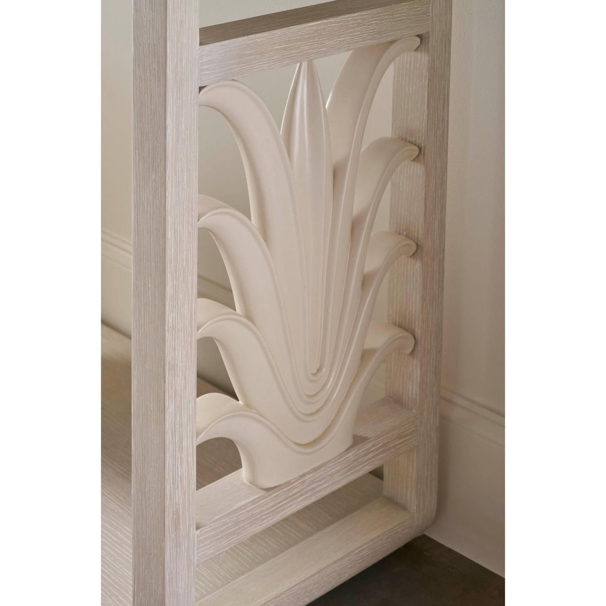 Theodore Alexander Coastal Royal Palm Console Table