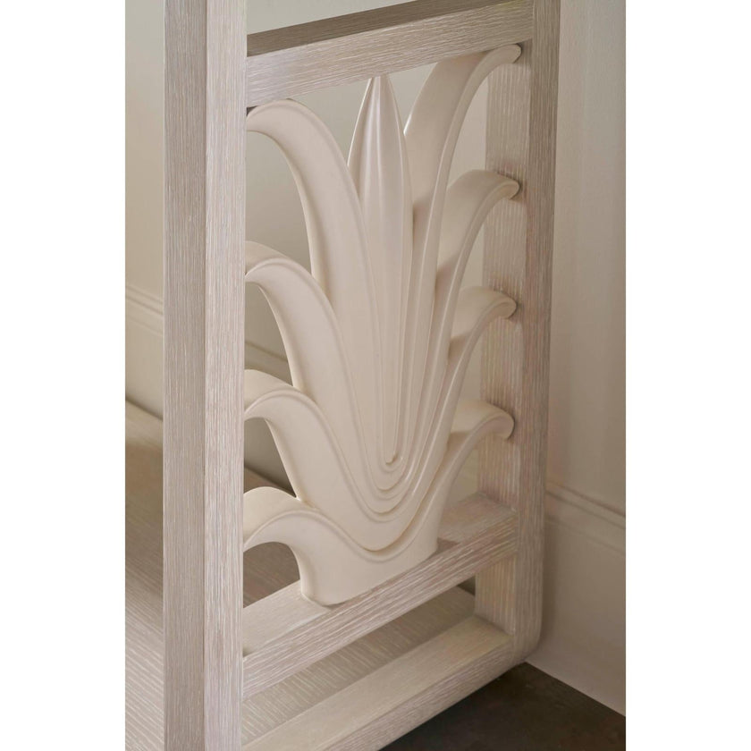 Theodore Alexander Coastal Royal Palm Console Table