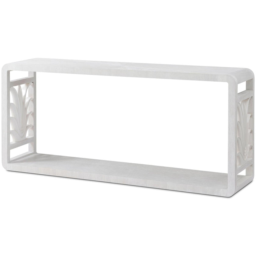 Theodore Alexander Coastal Royal Palm Console Table
