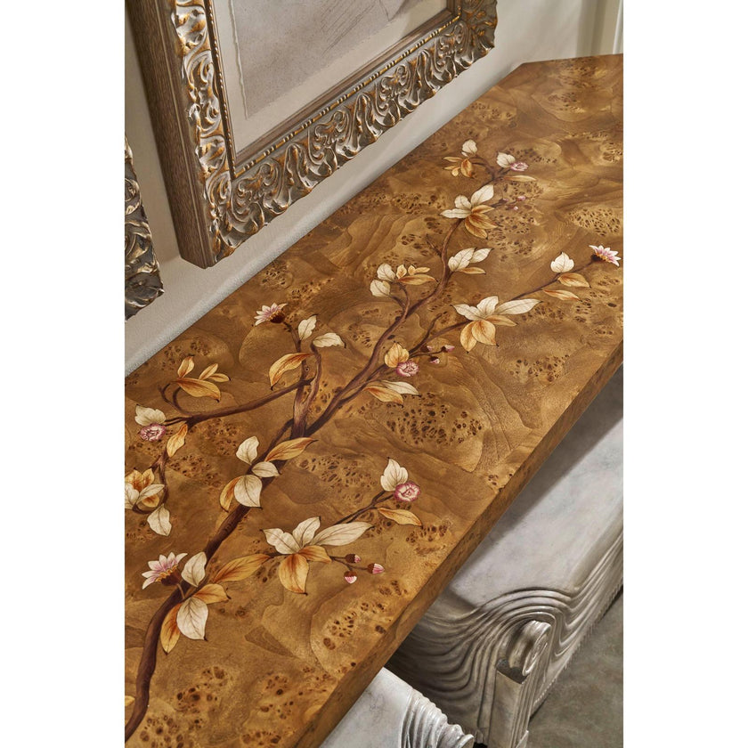 Theodore Alexander Perch Burl Chloris Console Table