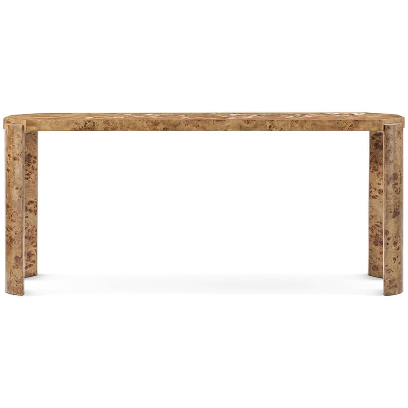 Theodore Alexander Perch Burl Chloris Console Table