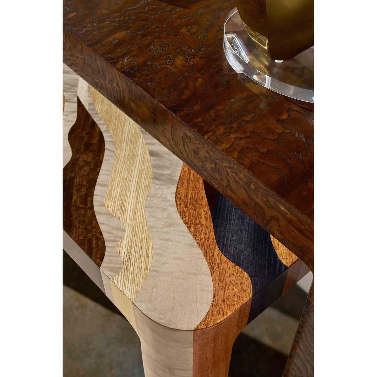 Theodore Alexander Orbis Grainfall Nesting Console Table