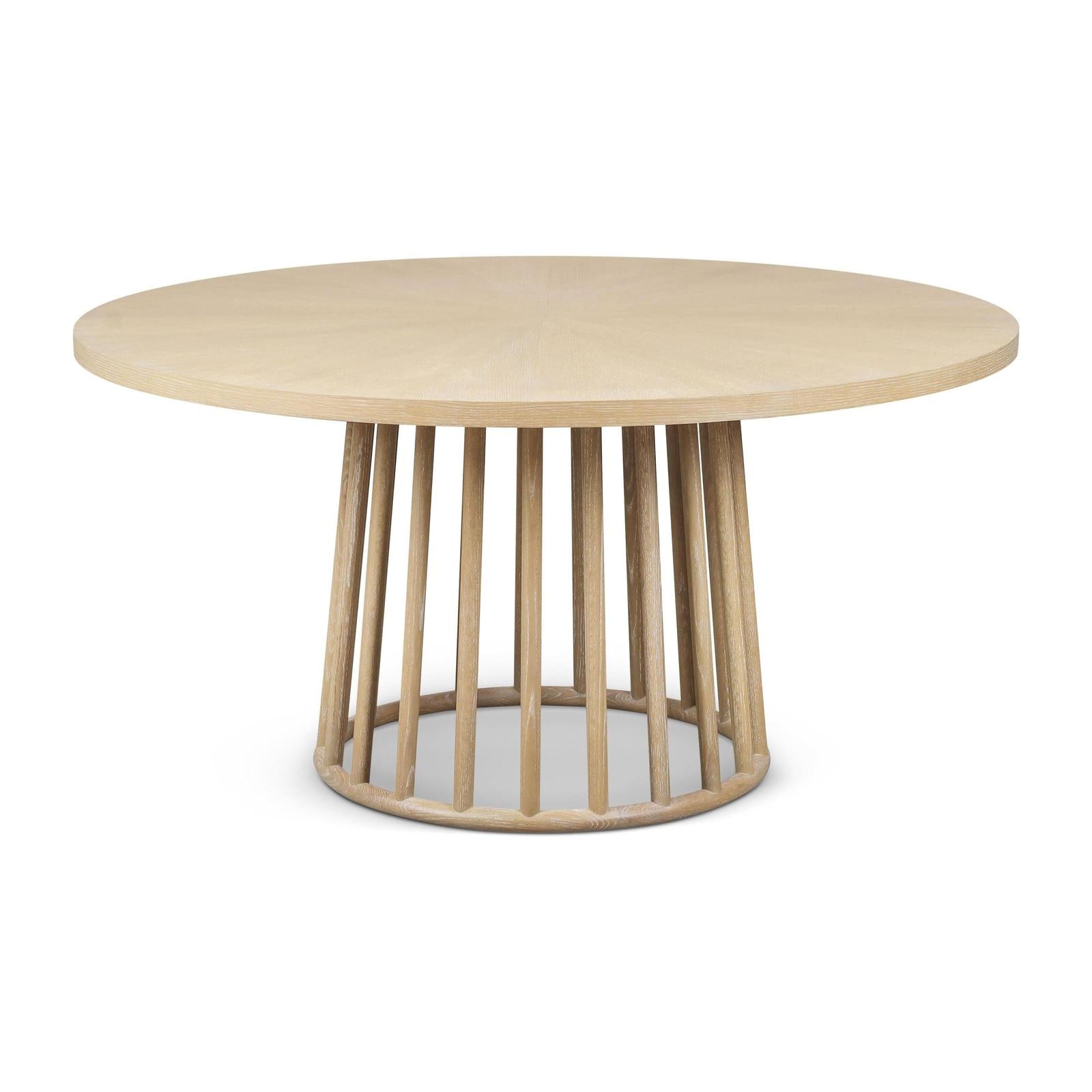 Theodore Alexander Montauk Round Dining Table