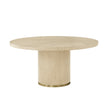 Theodore Alexander Judith Leiber Round Sunburst Dining Table