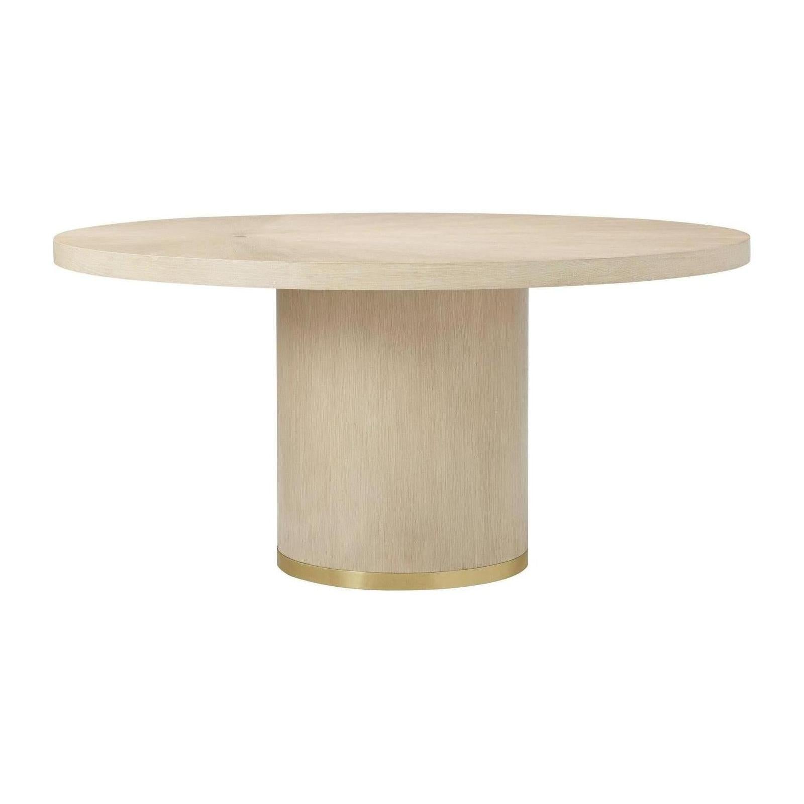 Theodore Alexander Judith Leiber Round Sunburst Dining Table