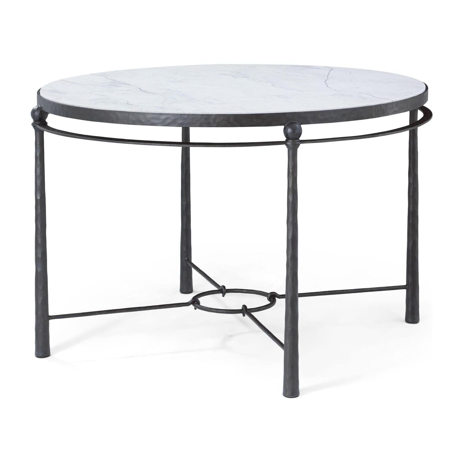 Theodore Alexander Spencer London Round Metal Center Table