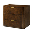 Theodore Alexander Kesden Three Drawer Nightstand