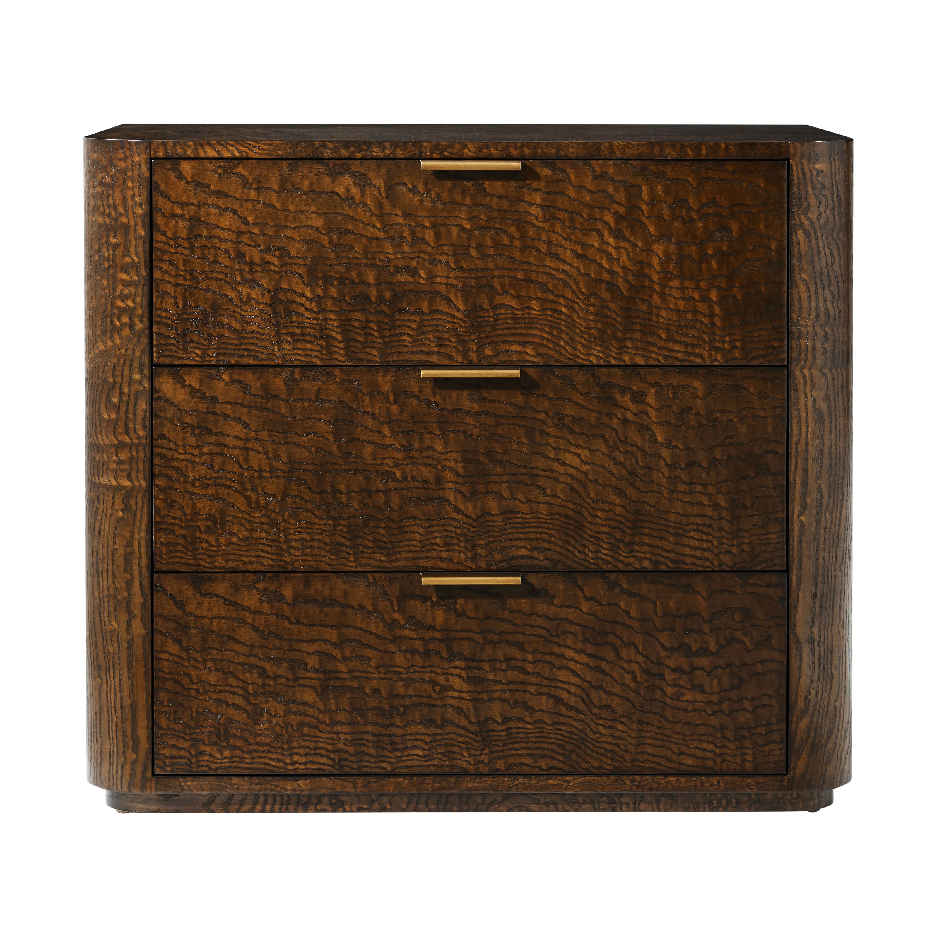 Theodore Alexander Kesden Three Drawer Nightstand