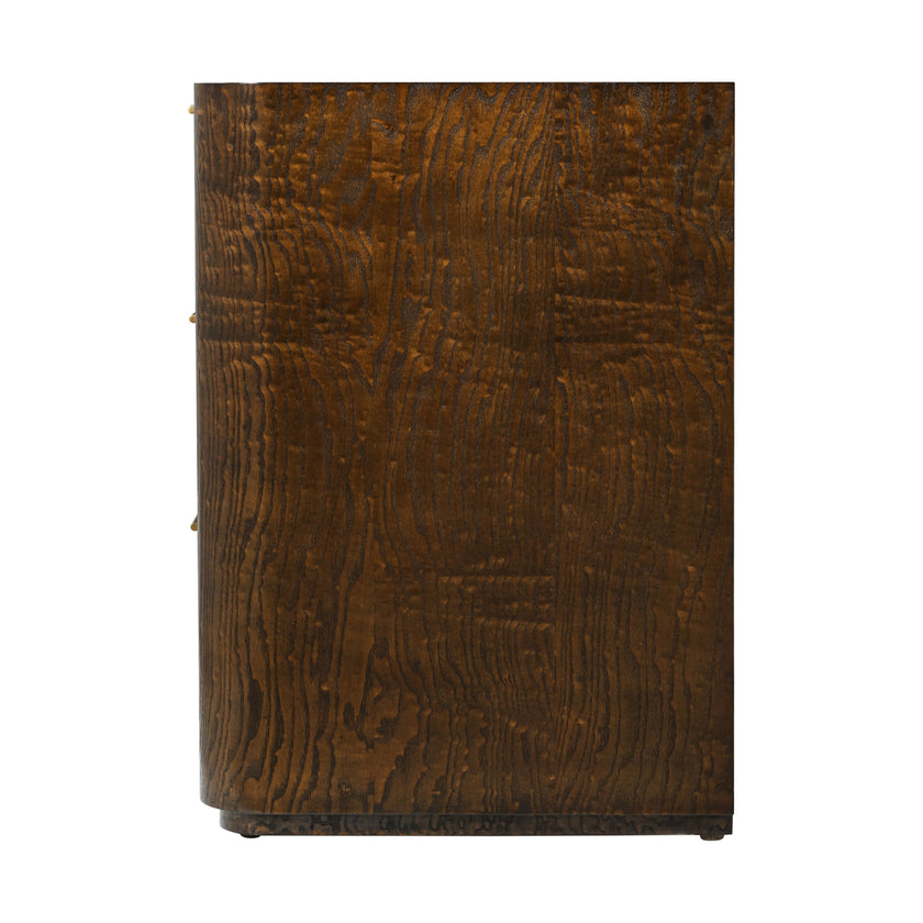 Theodore Alexander Kesden Three Drawer Nightstand