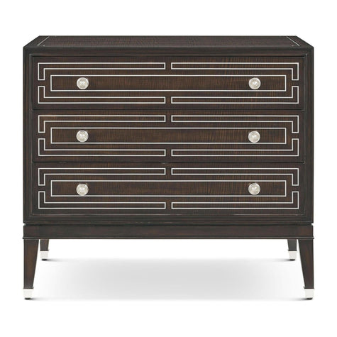 Theodore Alexander Spencer London 3-Drawer Nightstand