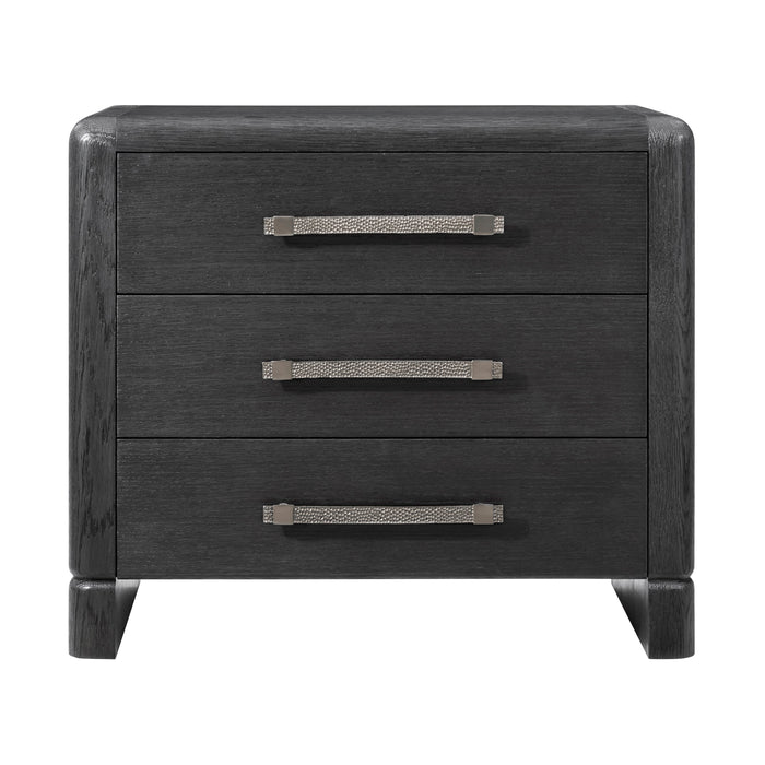 Theodore Alexander Luna 3-Drawer Nightstand