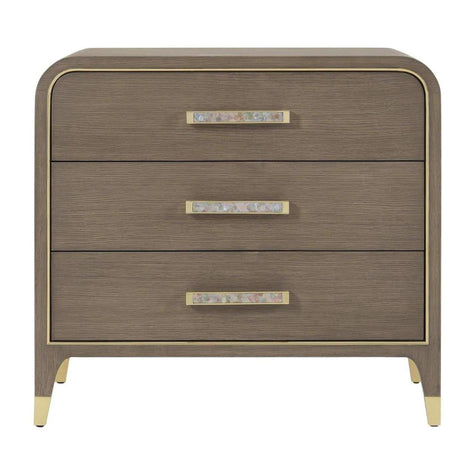 Theodore Alexander Judith Leiber 3-Drawer Nightstand