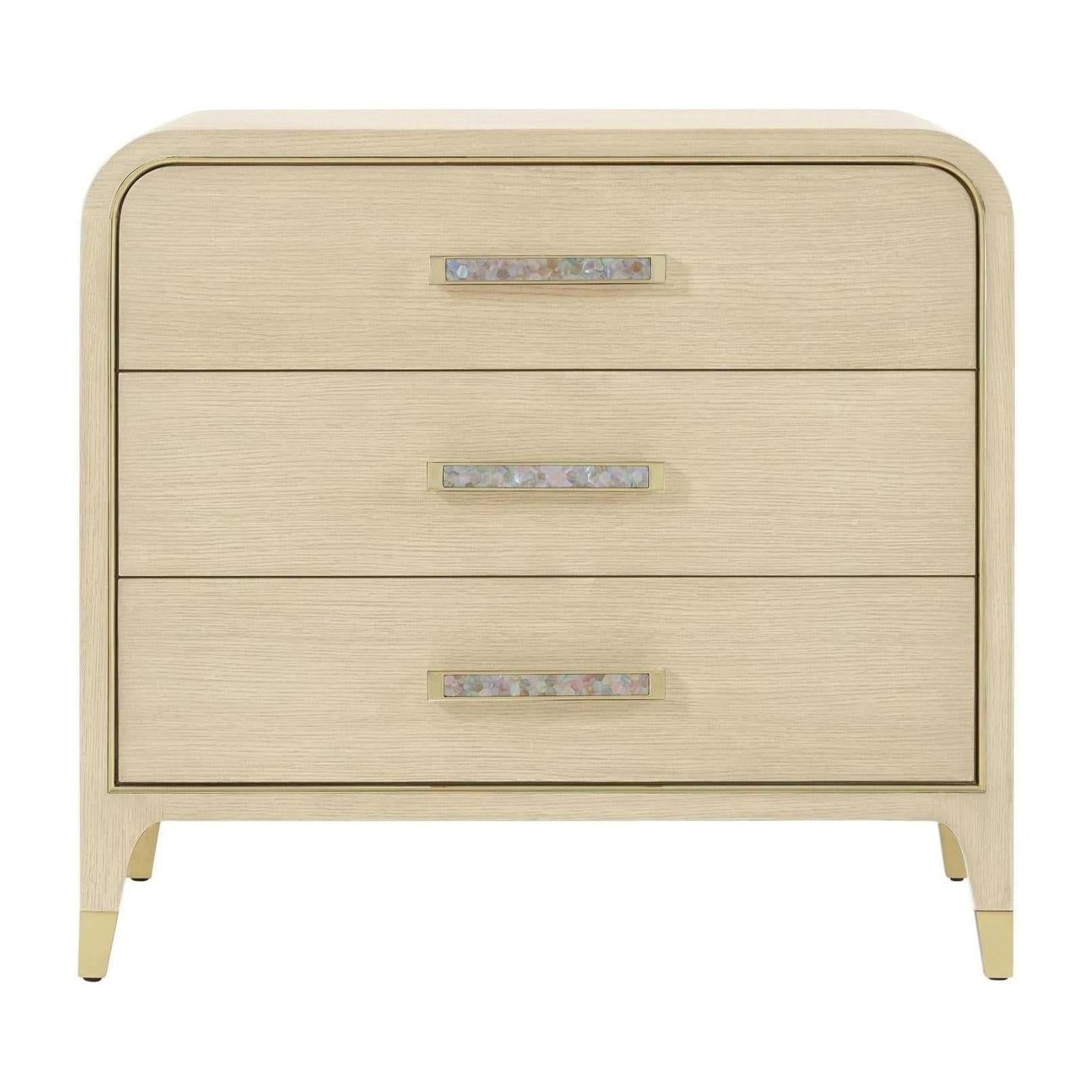 Theodore Alexander Judith Leiber 3-Drawer Nightstand