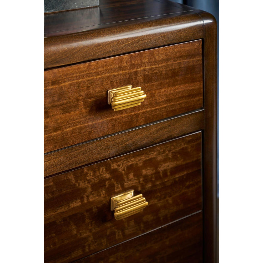 Theodore Alexander Spencer Green Park Arlington Street 3-Drawer Nightstand