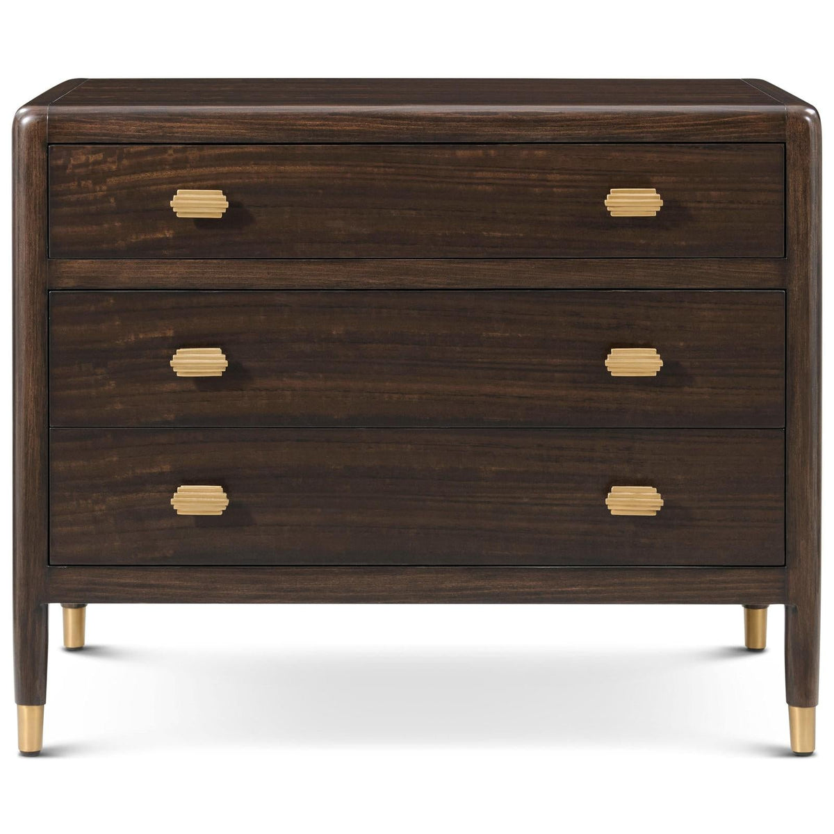 Theodore Alexander Spencer Green Park Arlington Street 3-Drawer Nightstand