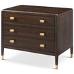 Theodore Alexander Spencer Green Park Arlington Street 3-Drawer Nightstand