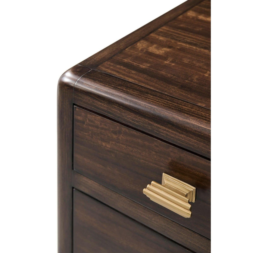 Theodore Alexander Spencer Green Park Arlington Street 3-Drawer Nightstand