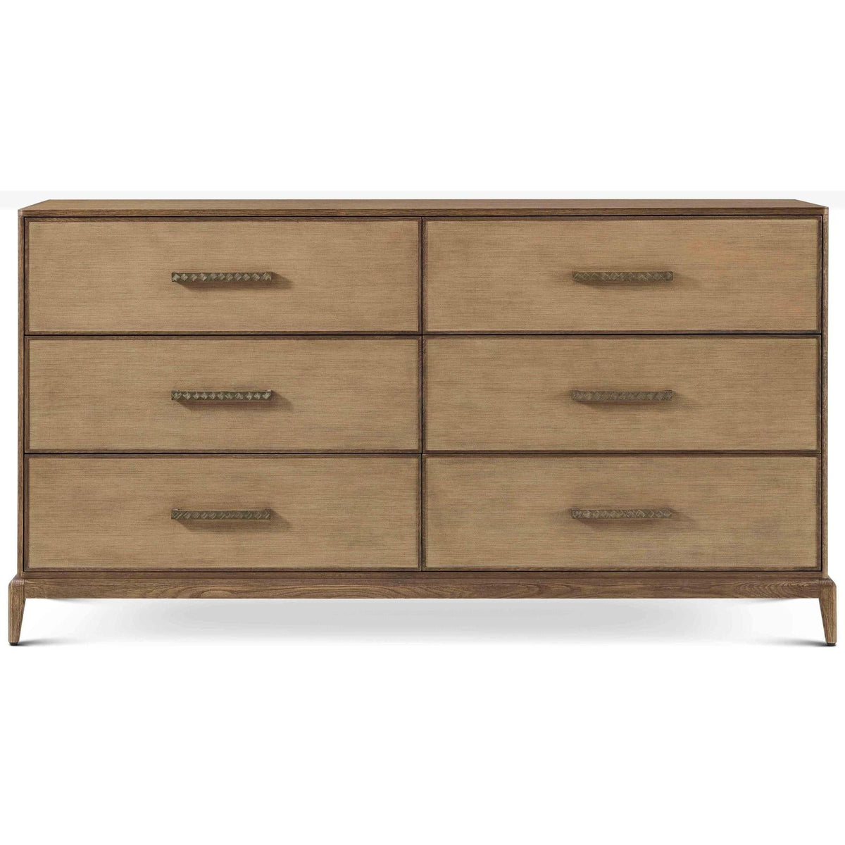 Theodore Alexander Coastal Townsend Dresser with Wallpaper