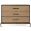 Theodore Alexander Coastal Mizner Bachelor's Chest with Wallpaper