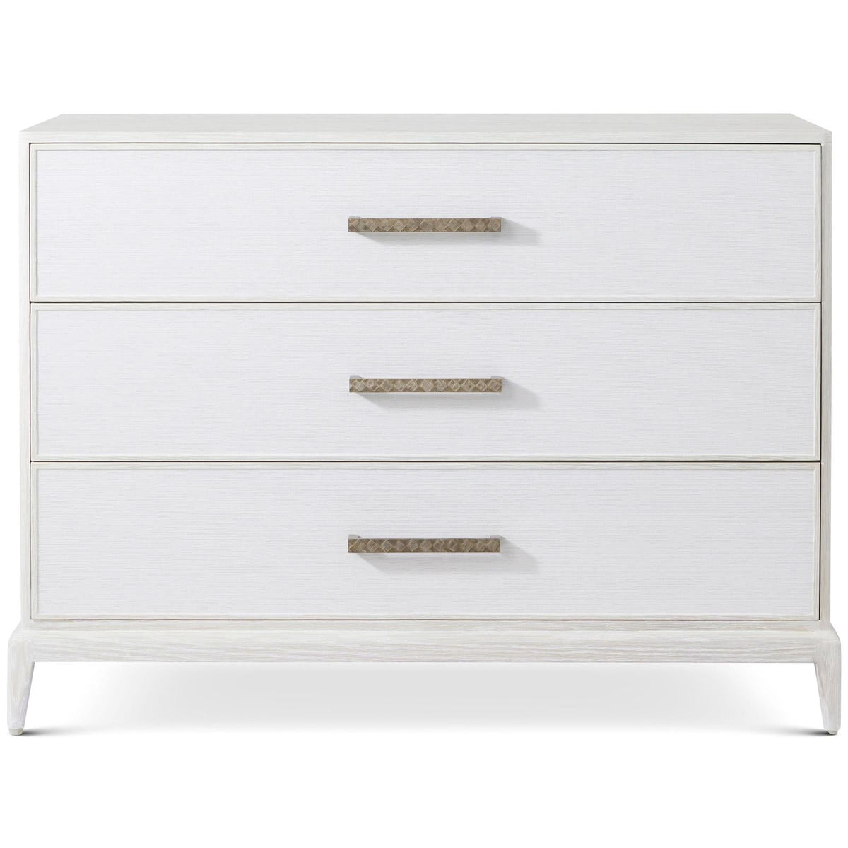 Theodore Alexander Coastal Mizner Bachelor's Chest with Wallpaper
