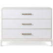 Theodore Alexander Coastal Mizner Bachelor's Chest with Wallpaper