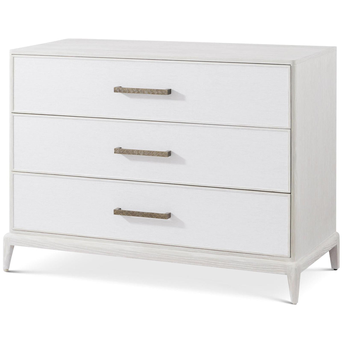 Theodore Alexander Coastal Mizner Bachelor's Chest with Wallpaper