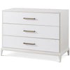 Theodore Alexander Coastal Mizner Bachelor's Chest with Wallpaper