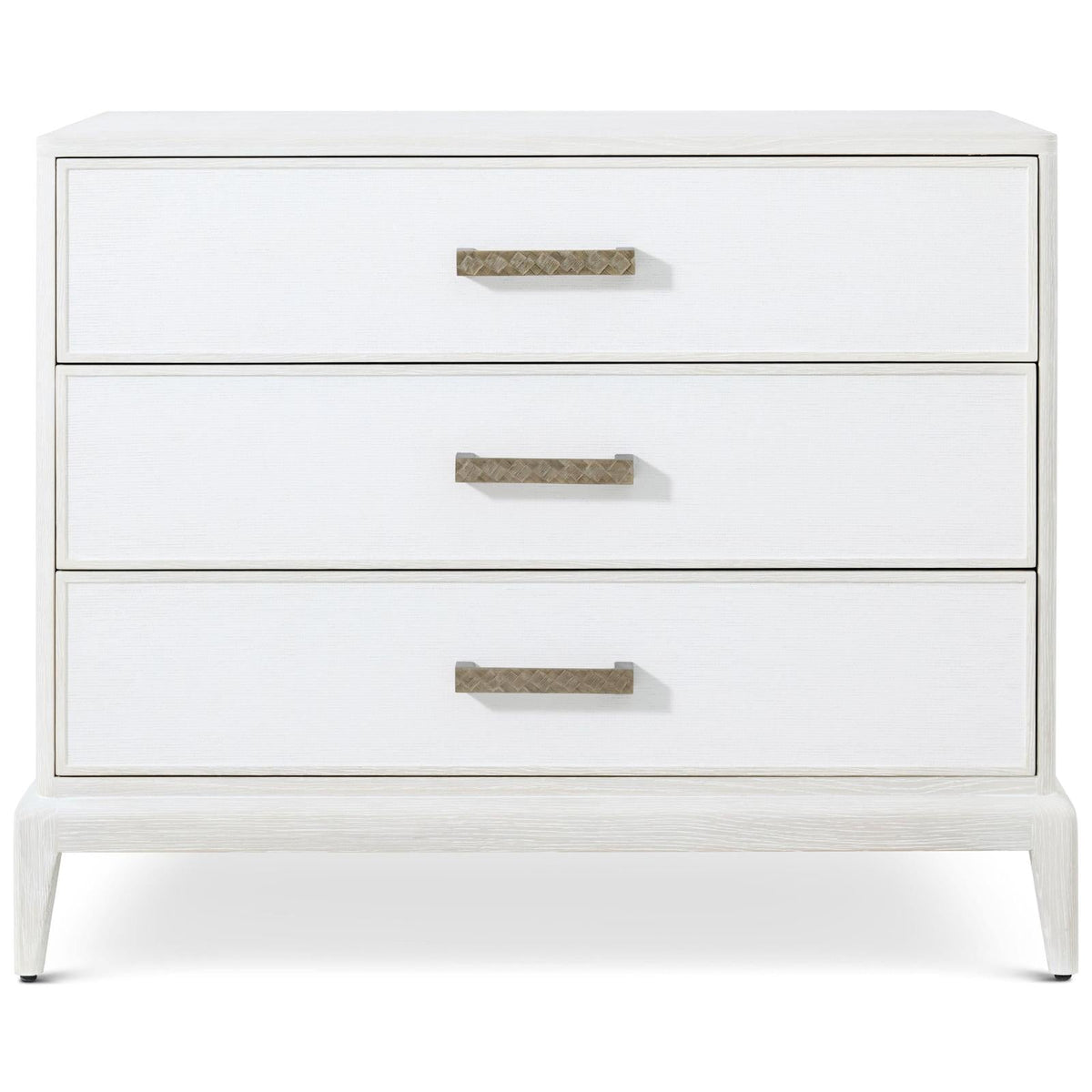 Theodore Alexander Coastal Worth Nightstand with Wallpaper