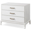 Theodore Alexander Coastal Worth Nightstand with Wallpaper