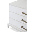 Theodore Alexander Coastal Worth Nightstand with Wallpaper