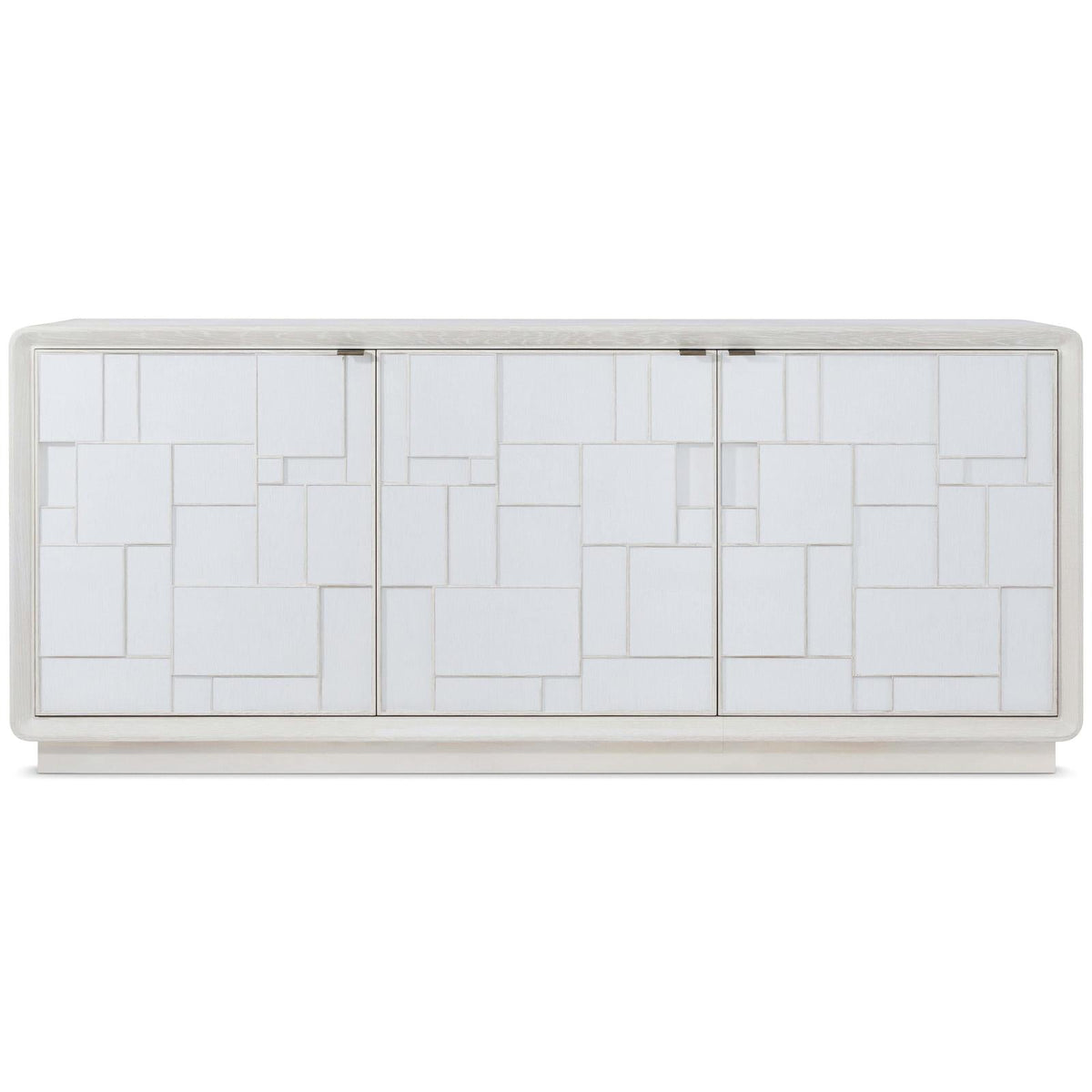 Theodore Alexander Coastal Amelia Credenza with Wallpaper
