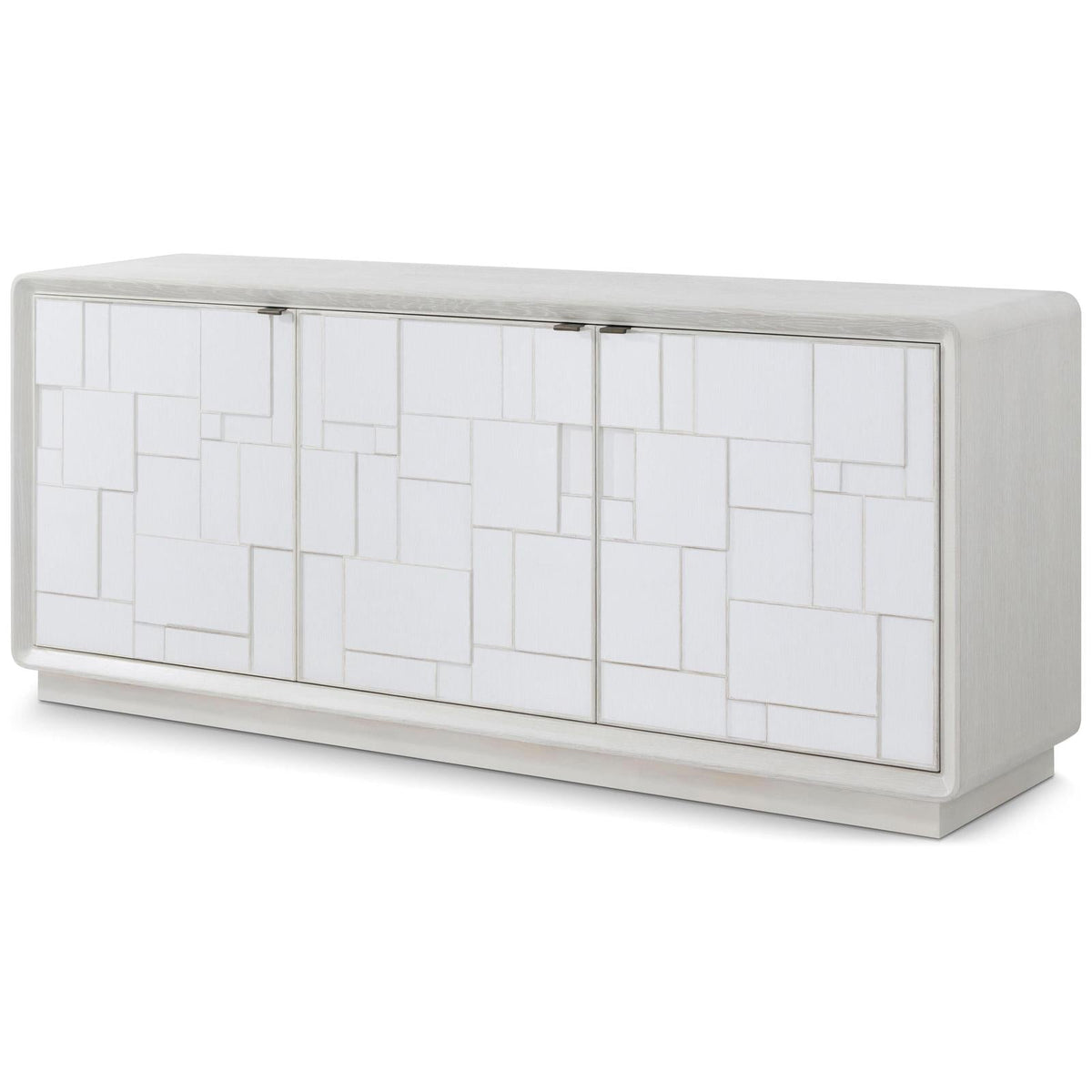 Theodore Alexander Coastal Amelia Credenza with Wallpaper