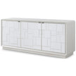 Theodore Alexander Coastal Amelia Credenza with Wallpaper