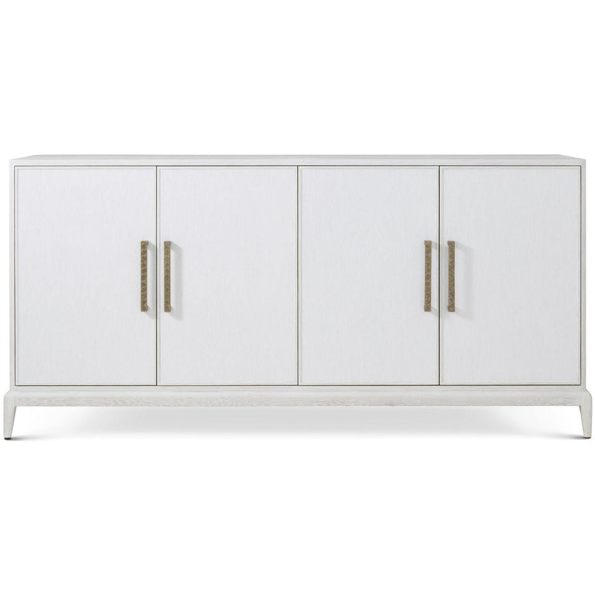 Theodore Alexander Coastal Stuart Credenza with Wallpaper