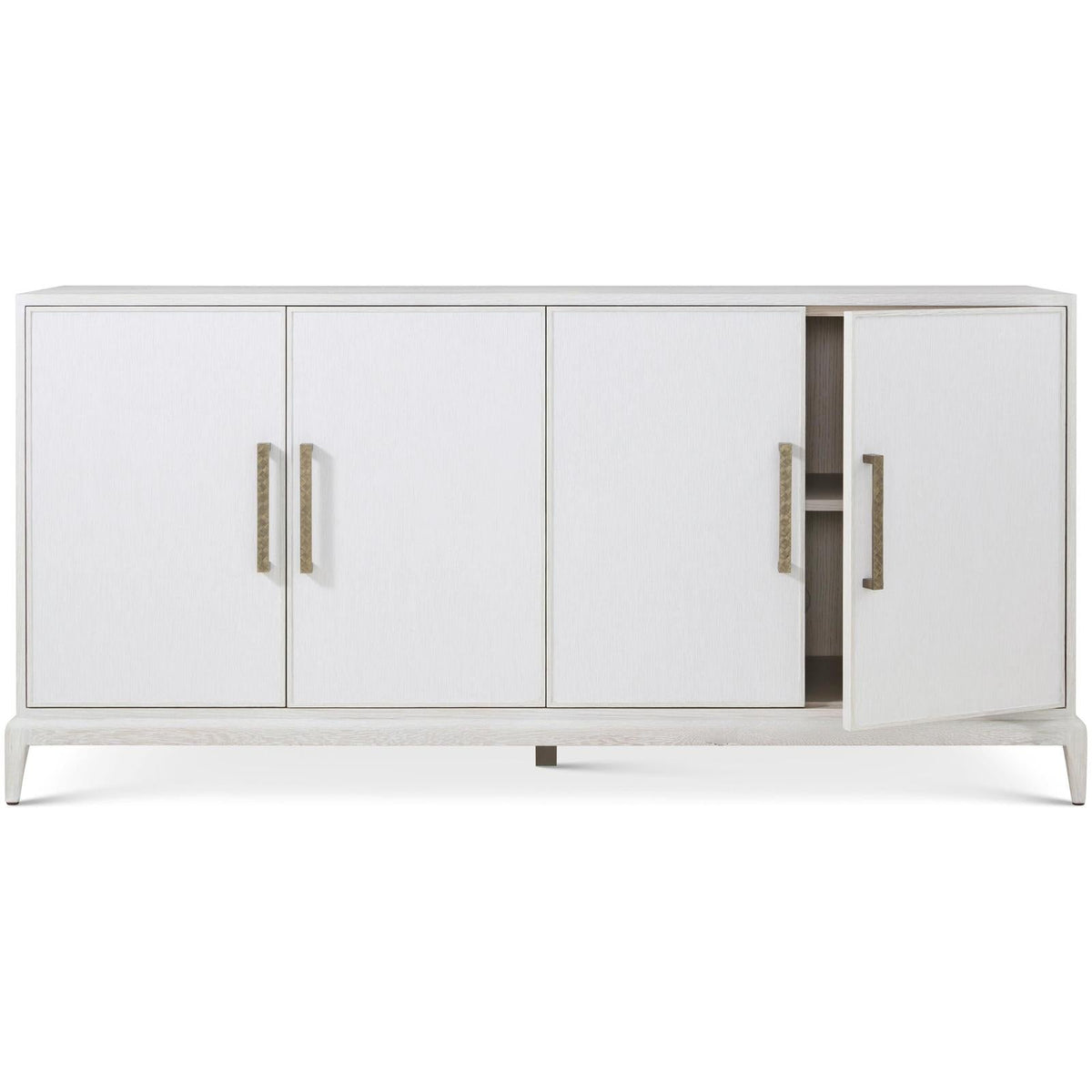 Theodore Alexander Coastal Stuart Credenza with Wallpaper