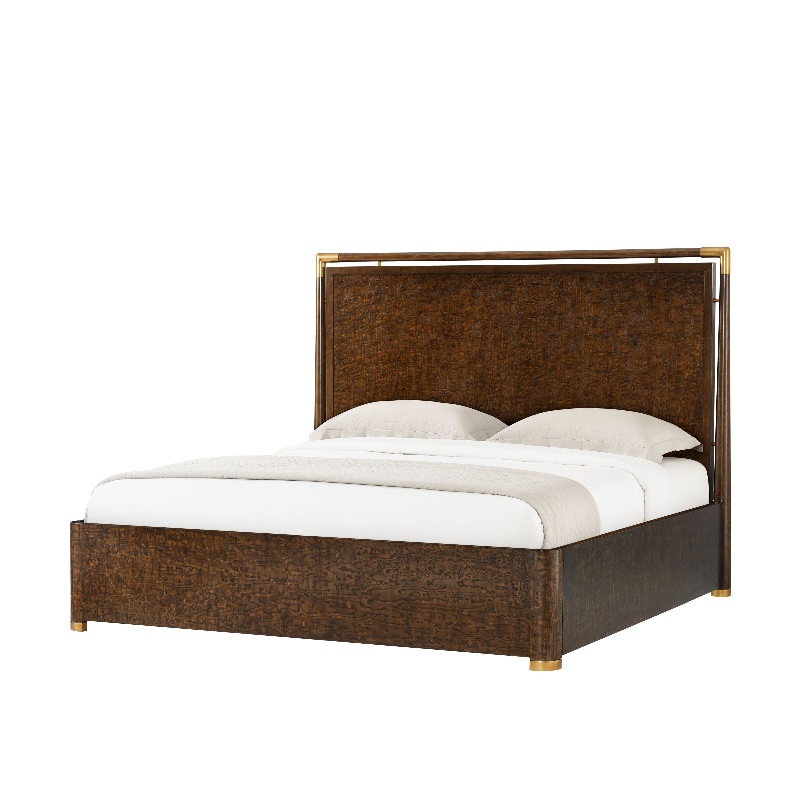 Theodore Alexander Kesden Wood Bed