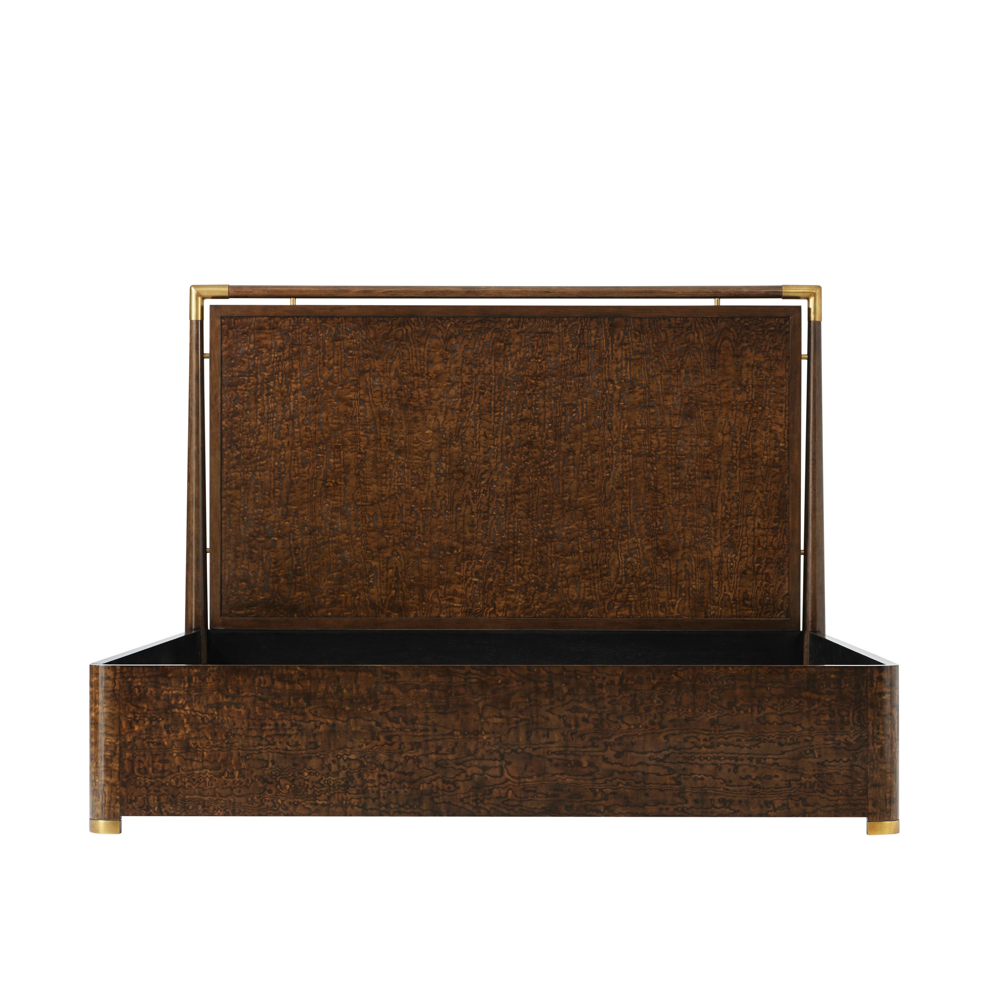 Theodore Alexander Kesden Wood Bed