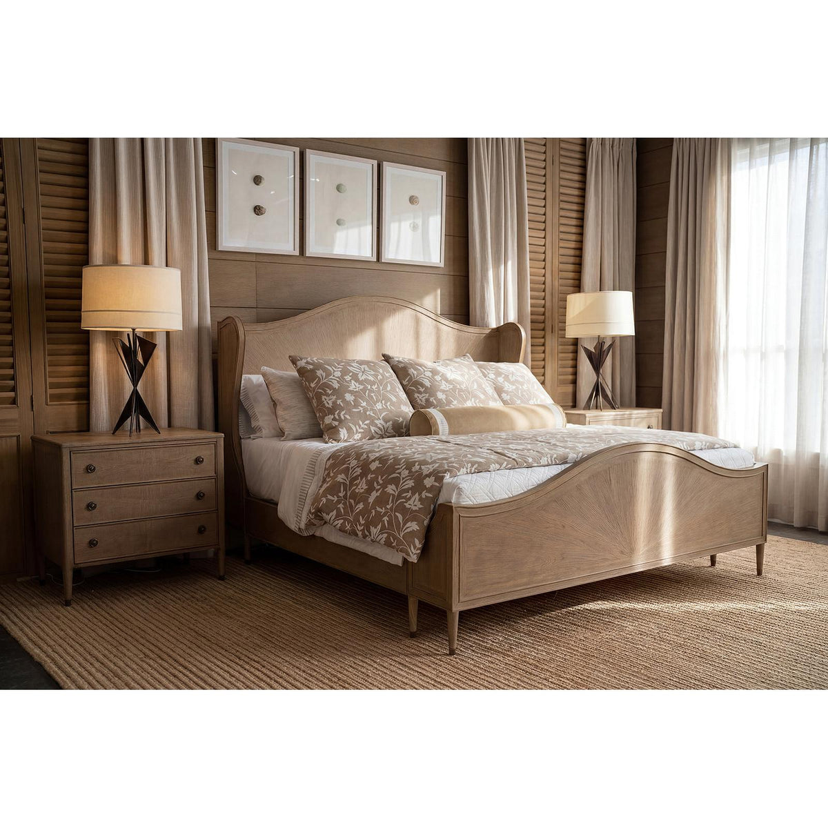 Theodore Alexander Willow Creek Linden Grove Bed