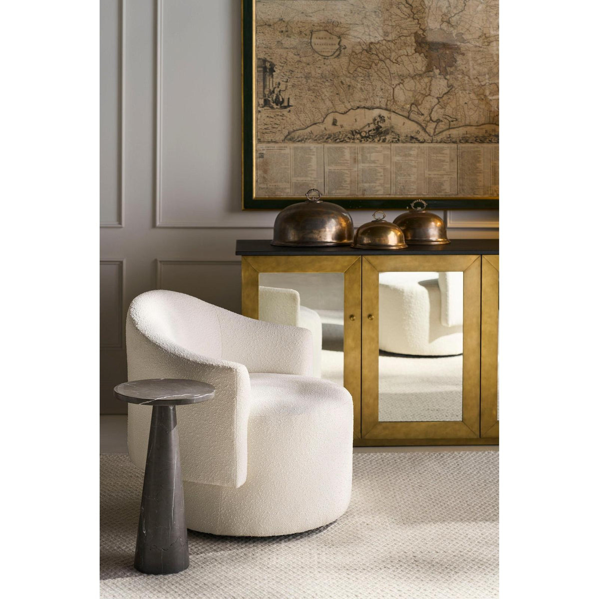 Century Furniture Tara Shaw Petite Pontchartrain Accent Table