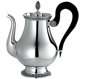 Christofle Malmaison Silver Plated 8-Cup Tea Pot 1 L