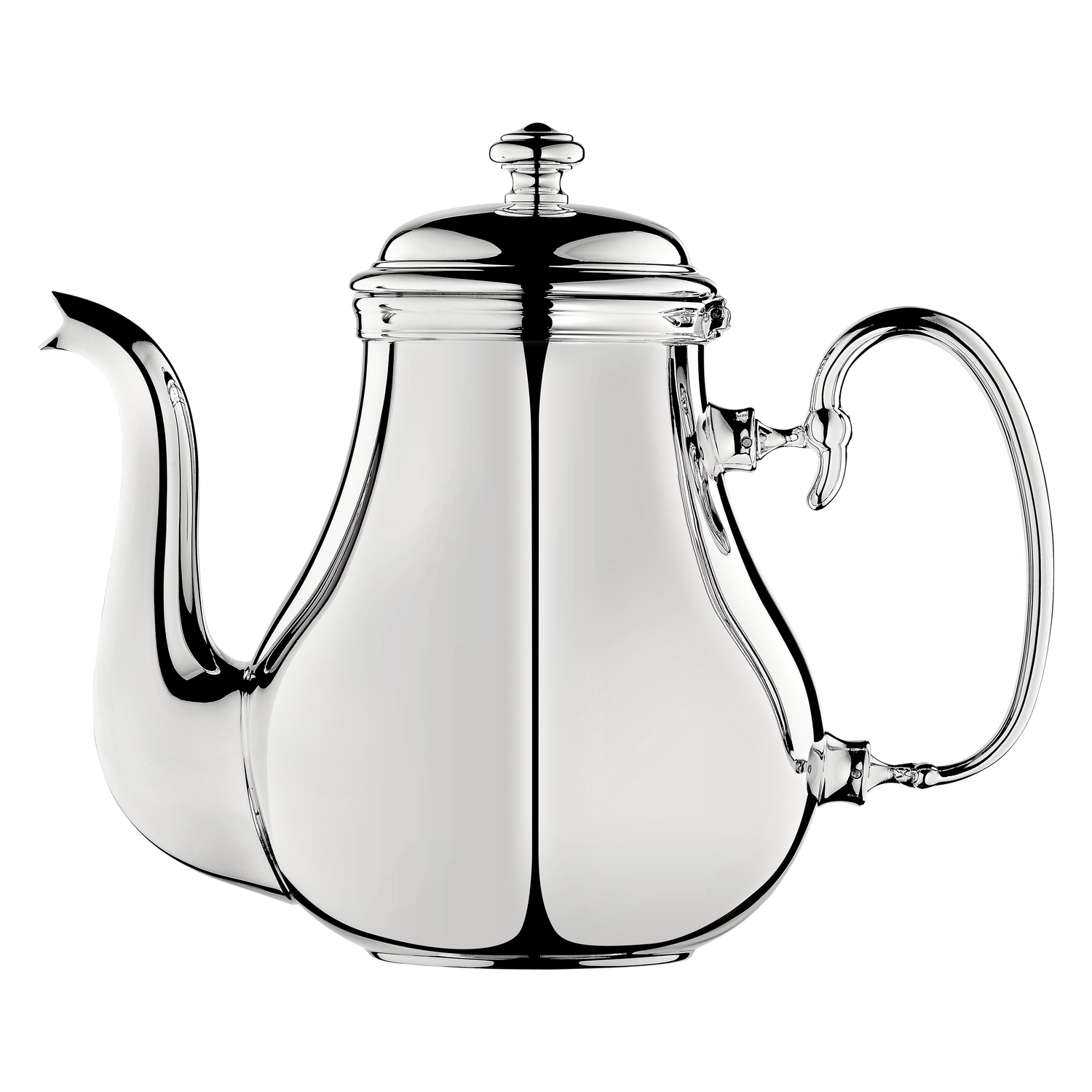 Christofle Albi Silver Plated 8-Cup Tea Pot 1 L