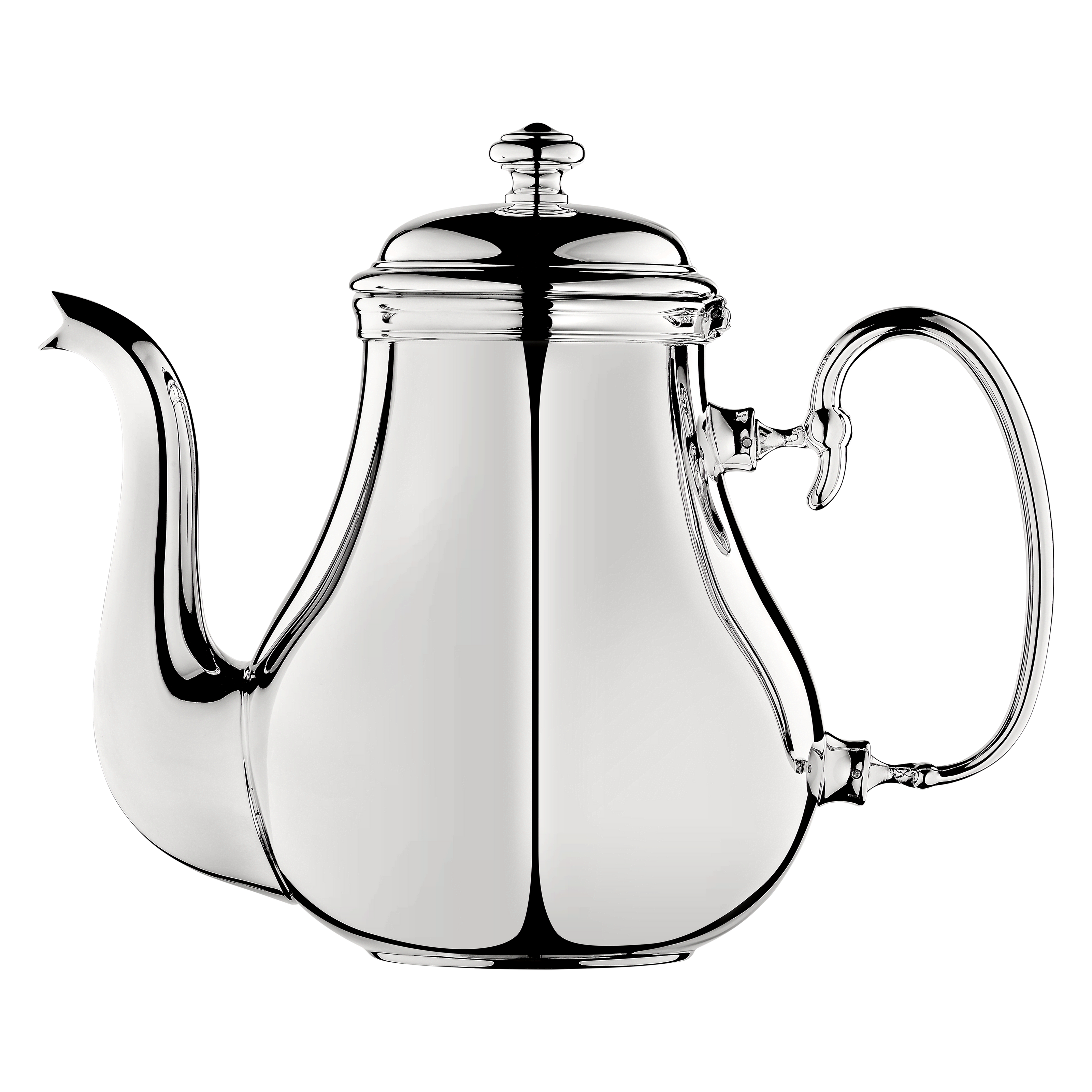 Christofle Albi Silver Plated 8-Cup Tea Pot 1 L