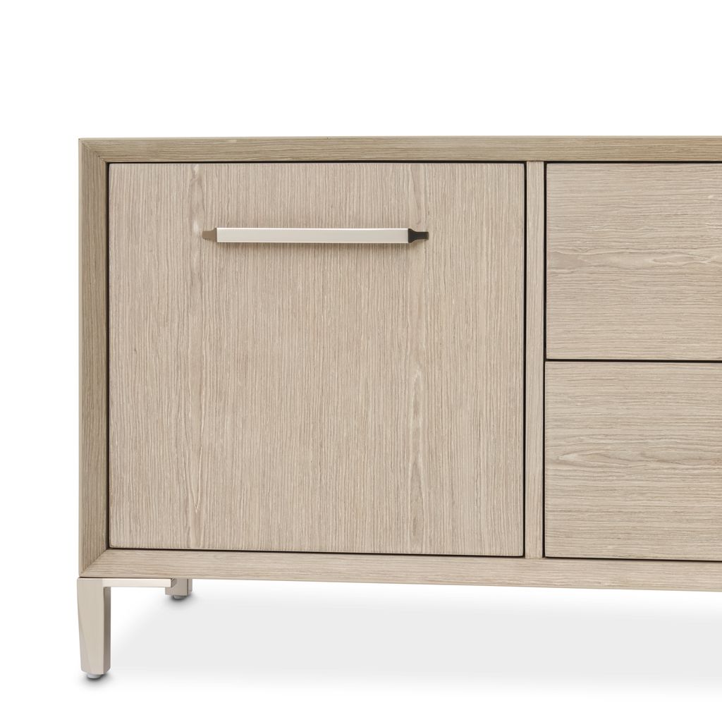 Michael Amini Lotus Bay TV Console - Sand