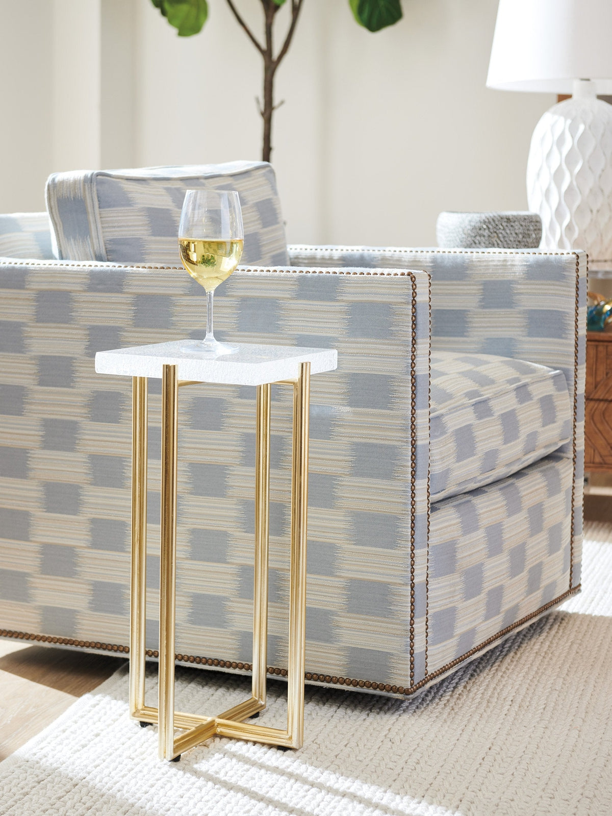 Tommy Bahama Home Palm Desert Ashlyn Acrylic Accent Table