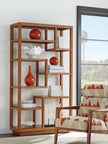 Tommy Bahama Home Palm Desert Bryce Raffia Etagere
