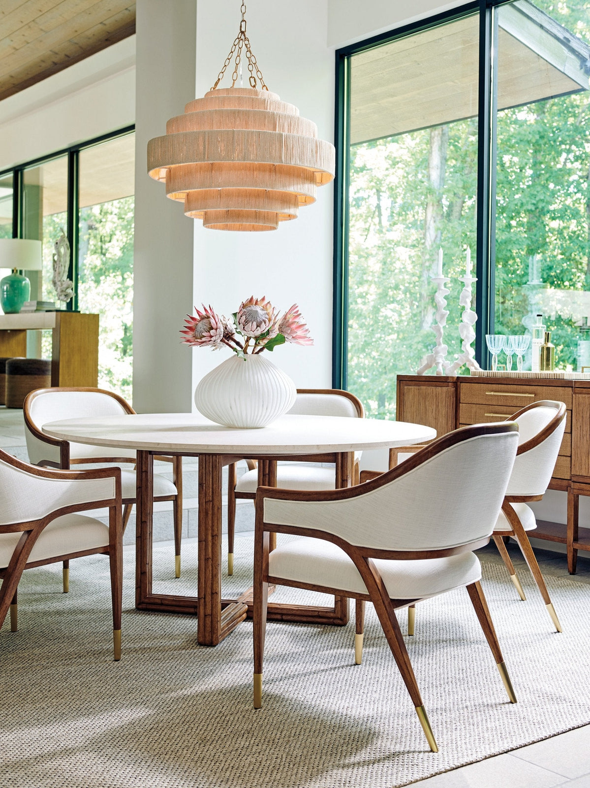 Tommy Bahama Home Palm Desert Jameson Upholstered Arm Chair