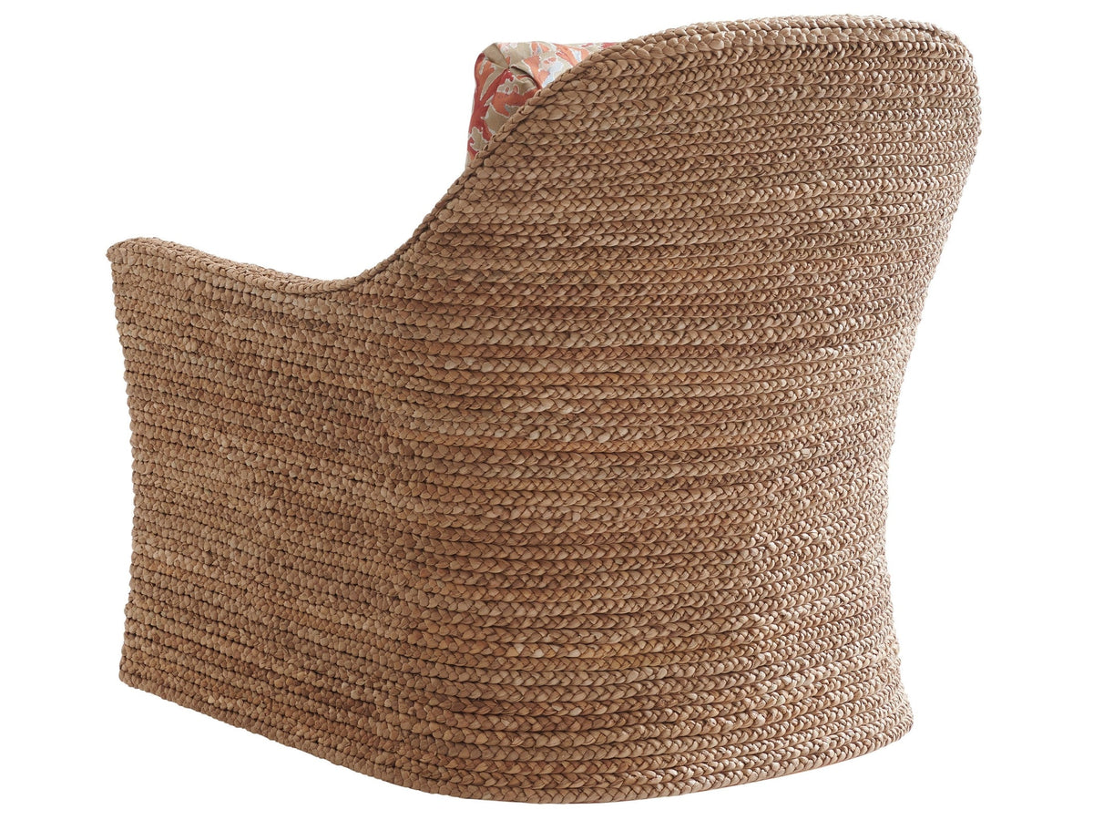 Tommy Bahama Home Upholstery Palm Desert Soren Swivel Chair