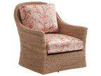 Tommy Bahama Home Upholstery Palm Desert Soren Swivel Chair