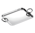 Christofle Vertigo Small Silver-Plated Tray